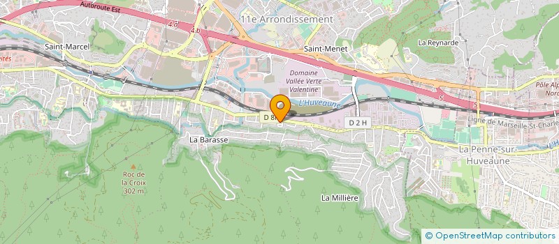 localisation de l'entreprise MADAME KARINE BARBERO  MARSEILLE