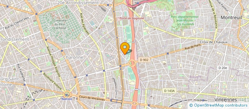 localisation de l'entreprise MADAME KARINE BARCLAIS  PARIS