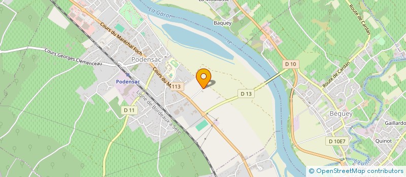 localisation de l'entreprise MADAME KARINE BARDEAU  LANDIRAS