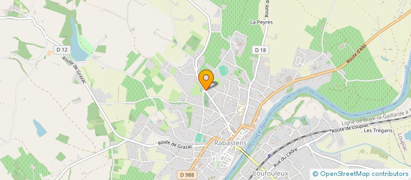 localisation de l'entreprise MADAME KARINE BARRANCO  RABASTENS