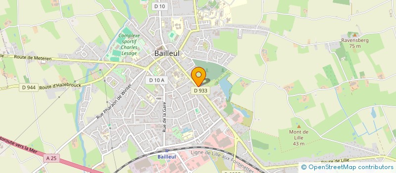 localisation de l'entreprise MADAME KARINE BATTISTINI à BAILLEUL