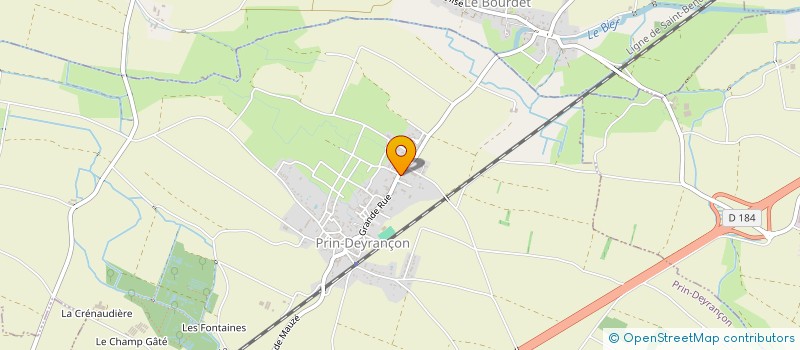 localisation de l'entreprise MADAME KARINE BEAUCHAMP à MAUZE-SUR-LE-MIGNON