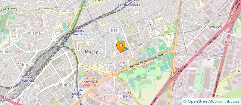 localisation de l'entreprise MADAME KARINE BELFORT à MASSY