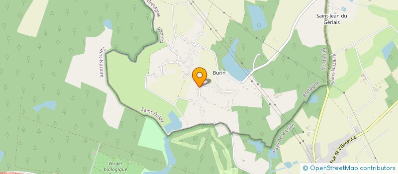 localisation de l'entreprise MADAME KARINE BELLIOT  SAINT-DOLAY