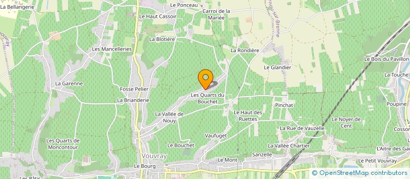 localisation de l'entreprise MADAME KARINE BENONY  VOUVRAY