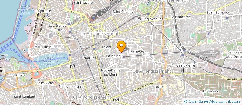 localisation de l'entreprise MADAME KARINE BERGES à MARSEILLE