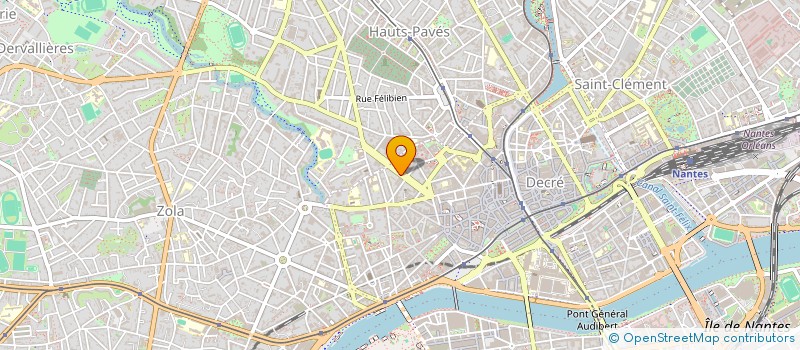 localisation de l'entreprise MADAME KARINE BERGEVIN THERIAULT à NANTES
