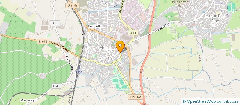 localisation de l'entreprise MADAME KARINE BESNIER à ELNE