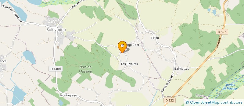 localisation de l'entreprise MADAME KARINE BEUN  SOLEYMIEU