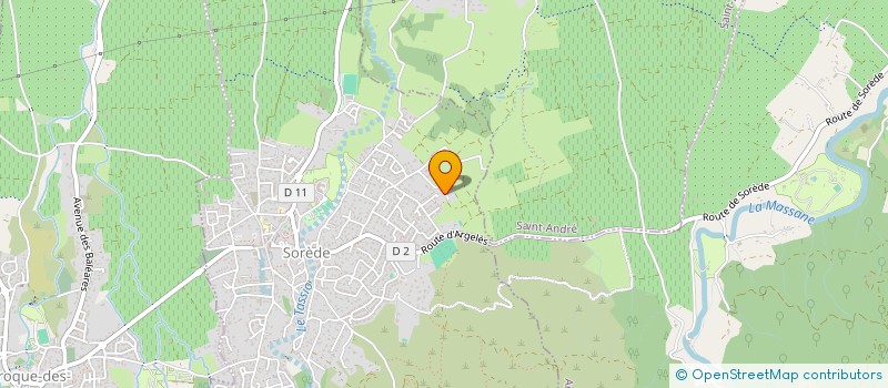 localisation de l'entreprise MADAME KARINE BIFFI  PALAU-DEL-VIDRE