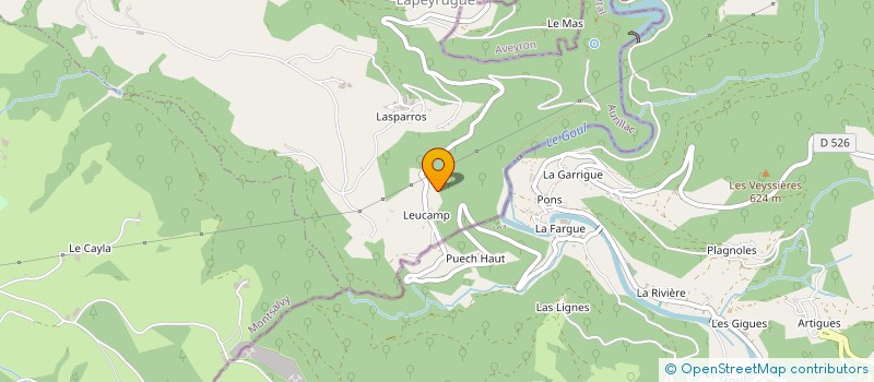 localisation de l'entreprise MADAME KARINE BIRNSTIEL à LAPEYRUGUE