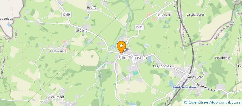 localisation de l'entreprise MADAME KARINE BLAIN à SAINT-SEBASTIEN