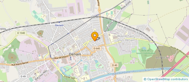 localisation de l'entreprise MADAME KARINE BLAVIN à DENAIN