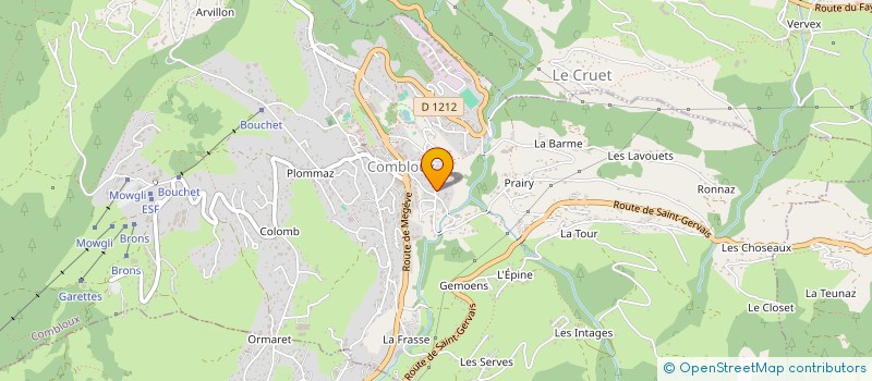 localisation de l'entreprise MADAME KARINE BOCHAND à COMBLOUX