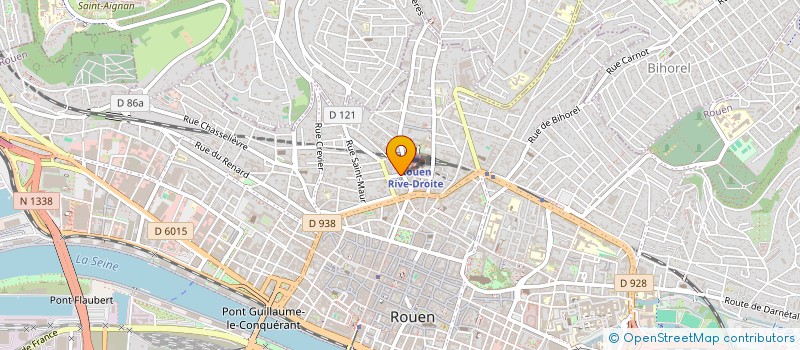 localisation de l'entreprise MADAME KARINE BODIN à ROUEN