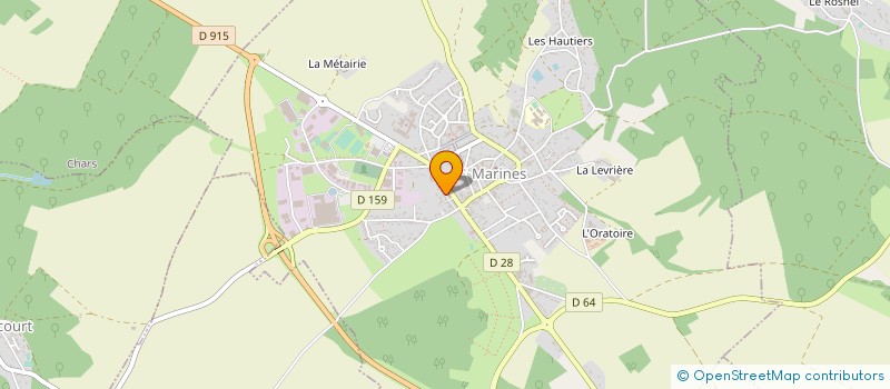 localisation de l'entreprise MADAME KARINE BOITRELLE à MARINES