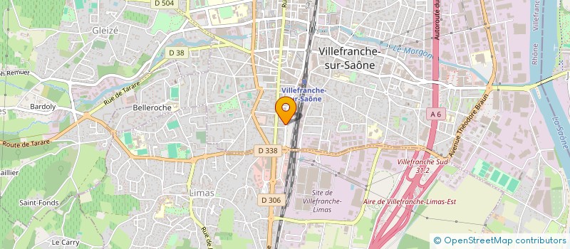 localisation de l'entreprise MADAME KARINE BONIN  LYON