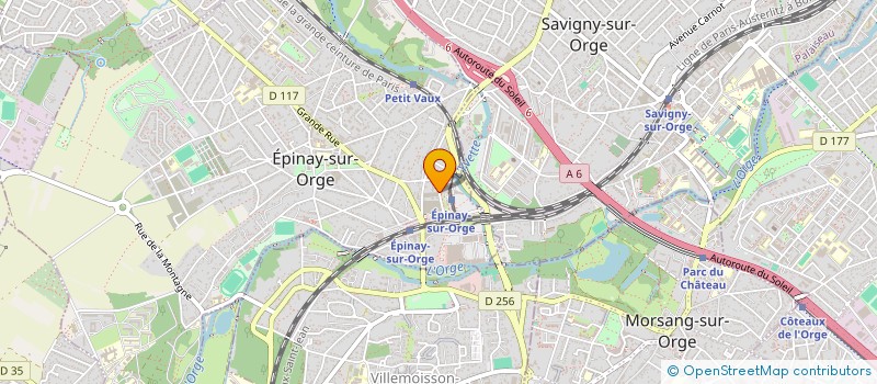 localisation de l'entreprise MADAME KARINE BONNET  EPINAY-SUR-ORGE