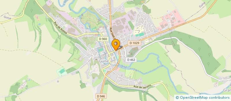 localisation de l'entreprise MADAME KARINE BORCA  GUISE