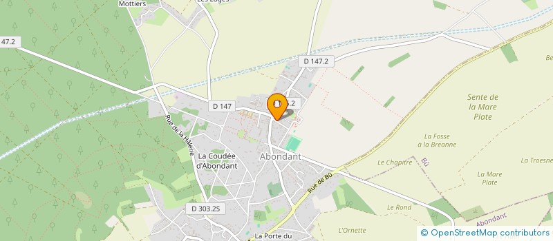 localisation de l'entreprise MADAME KARINE BORDRON à ABONDANT