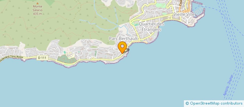 localisation de l'entreprise MADAME KARINE BOUCHARD à AJACCIO