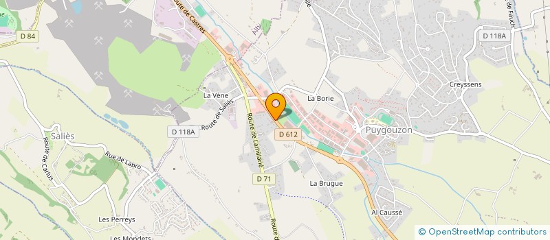 localisation de l'entreprise MADAME KARINE BOUILLEUX à PUYGOUZON