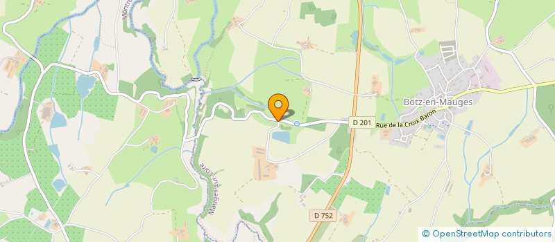 localisation de l'entreprise MADAME KARINE BOUMIER  MAUGES-SUR-LOIRE