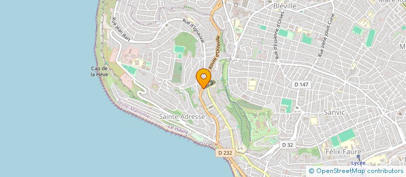 localisation de l'entreprise MADAME KARINE BRAIDOTTI  LE HAVRE