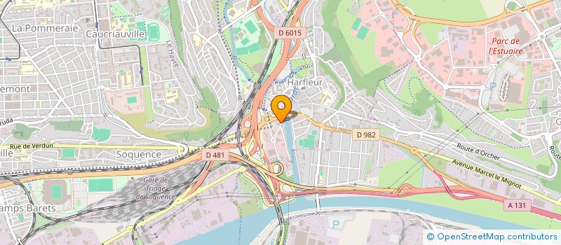 localisation de l'entreprise MADAME KARINE BREANT  HARFLEUR