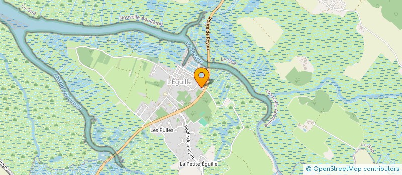 localisation de l'entreprise MADAME KARINE BREULAUD  L'EGUILLE