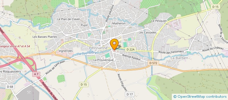 localisation de l'entreprise MADAME KARINE BRIFFLOT  PELISSANNE
