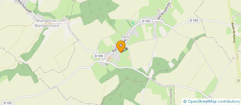 localisation de l'entreprise MADAME KARINE BRIOIS  FLERS