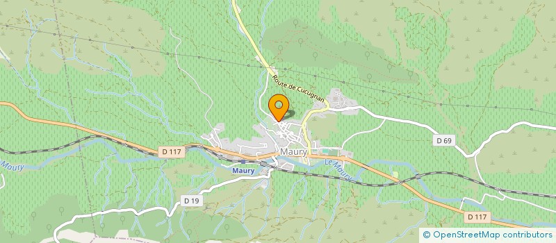 localisation de l'entreprise MADAME KARINE BRIOT  MAURY