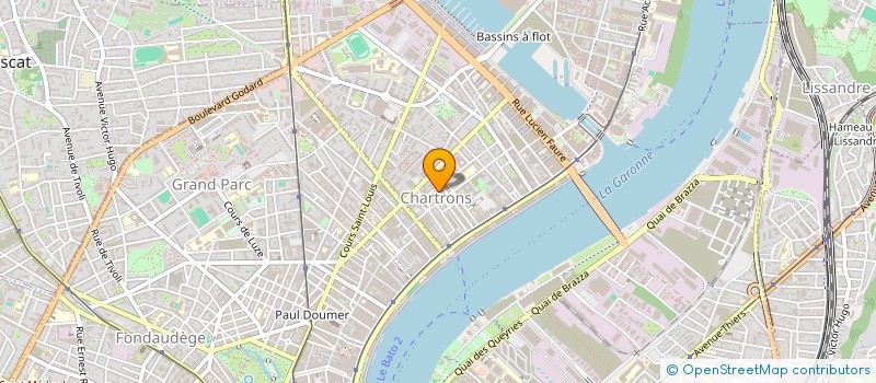 localisation de l'entreprise MADAME KARINE BROSSEAU  BORDEAUX