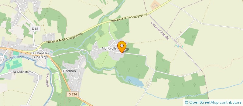 localisation de l'entreprise MADAME KARINE BRUNET  CRECY-LA-CHAPELLE