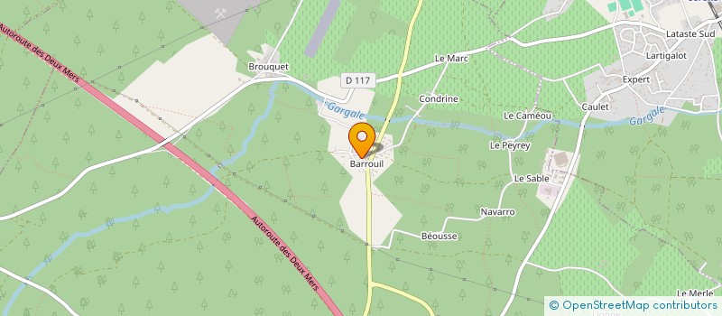 localisation de l'entreprise MADAME KARINE BUFFALAN  PAILLET