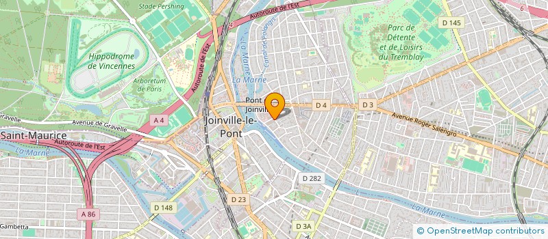 localisation de l'entreprise MADAME KARINE BULVER  JOINVILLE-LE-PONT