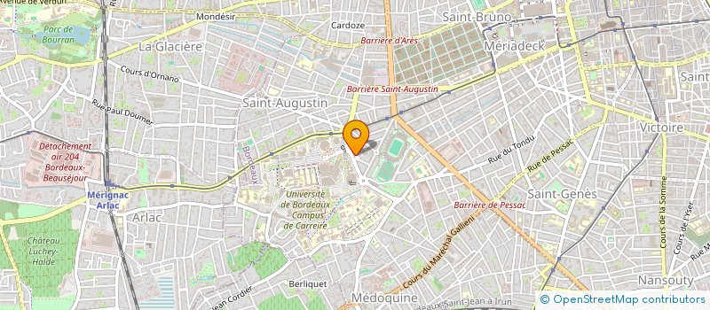 localisation de l'entreprise MADAME KARINE BUTIN  BORDEAUX