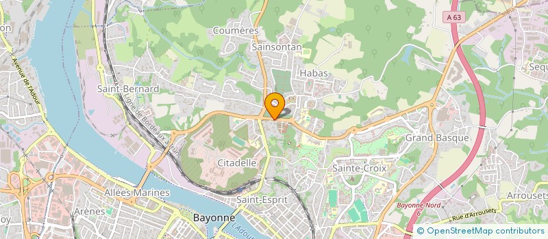 localisation de l'entreprise MADAME KARINE CARBONNEL à BAYONNE