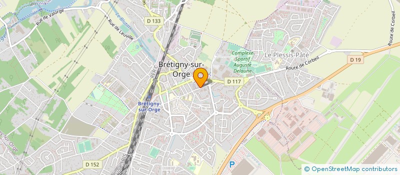 localisation de l'entreprise MADAME KARINE CESARIA à BRETIGNY-SUR-ORGE