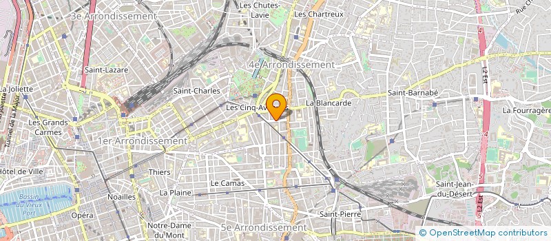 localisation de l'entreprise MADAME KARINE CHABILAND à MARSEILLE