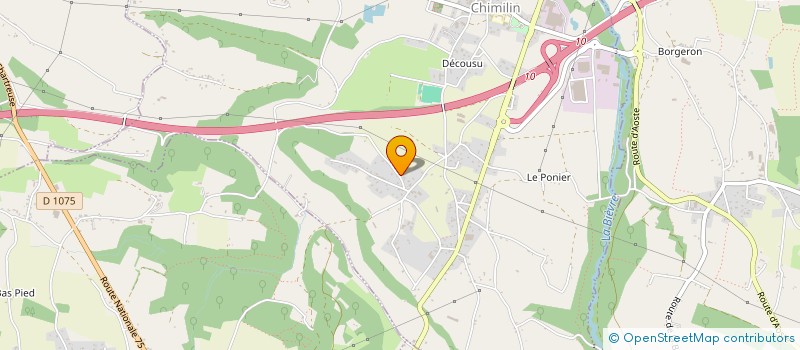 localisation de l'entreprise MADAME KARINE CHABOUD  CHIMILIN