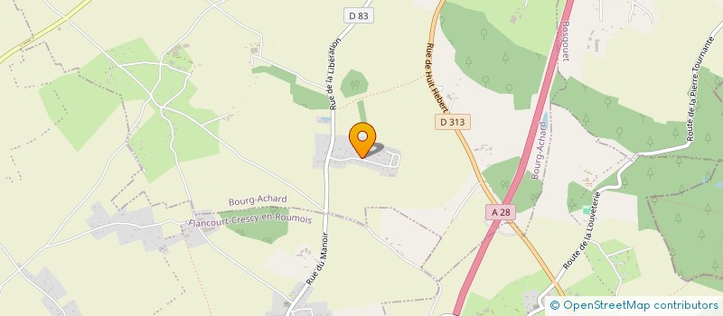 localisation de l'entreprise MADAME KARINE CHALLOYARD  BOURG-ACHARD