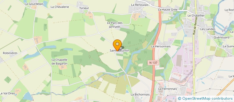 localisation de l'entreprise MADAME KARINE CHAPIN  PLECHATEL