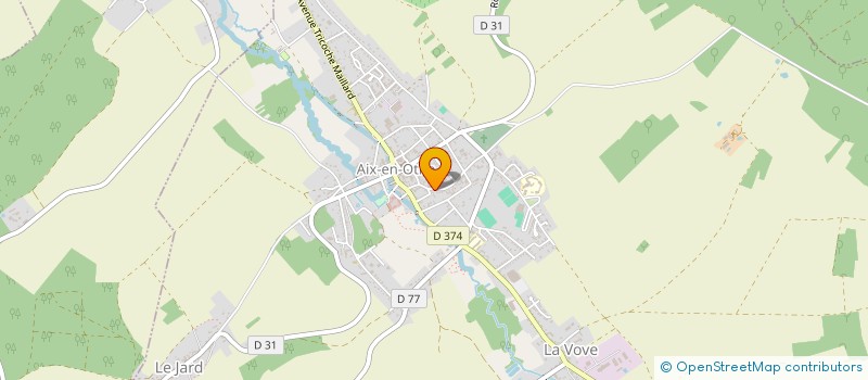 localisation de l'entreprise MADAME KARINE CHARETIE  AIX-VILLEMAUR-PALIS