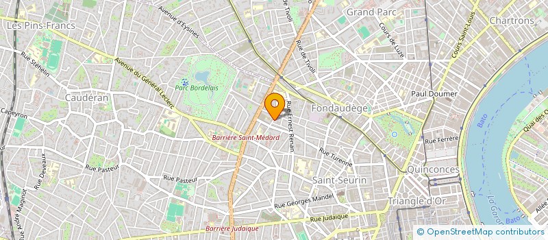localisation de l'entreprise MADAME KARINE CHARLINE PARMENTIER à BORDEAUX