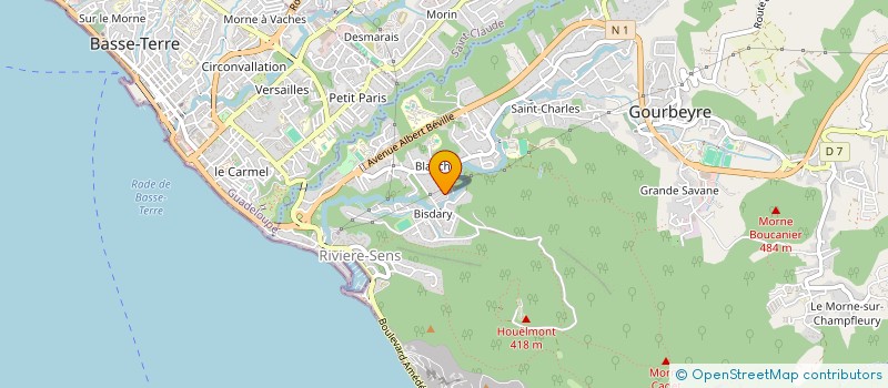 localisation de l'entreprise MADAME KARINE CHARNEAU  GOURBEYRE