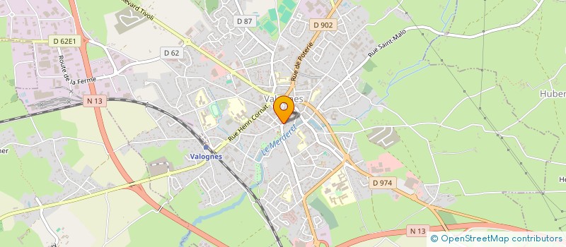 localisation de l'entreprise MADAME KARINE CHARPENTIER  VALOGNES