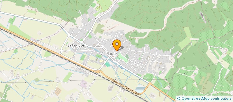 localisation de l'entreprise MADAME KARINE CHASTANG  VILLELAURE