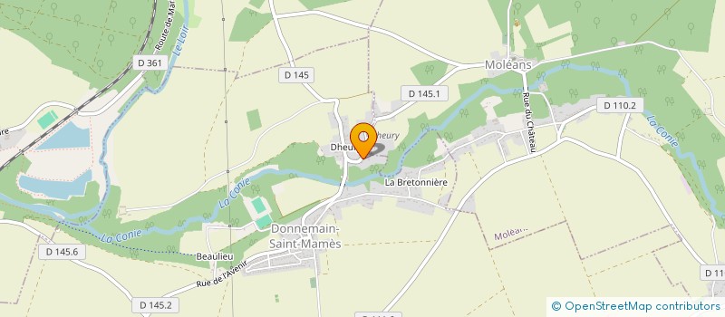 localisation de l'entreprise MADAME KARINE CHAUDUN à MOLEANS